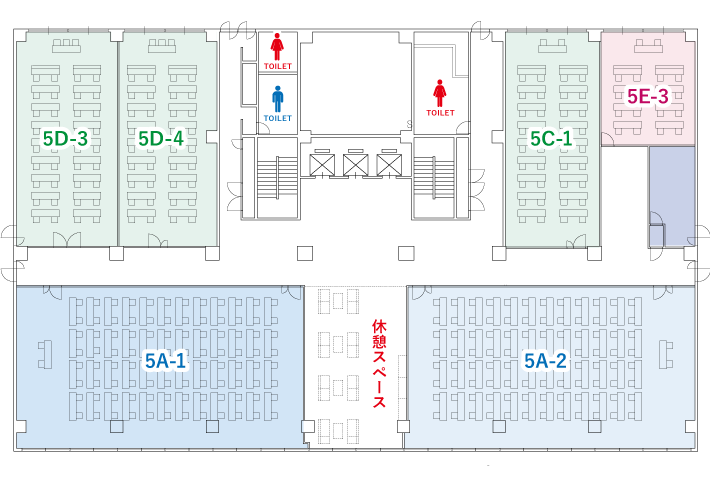 フロアマップ5F