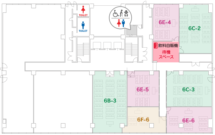 フロアマップ5F