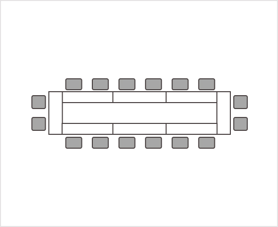 ロノ字形式
